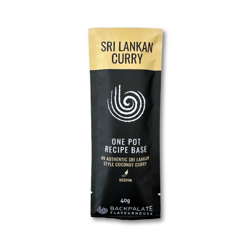 BACKPALATE Sri Lankan Curry One Pot Recipe Base 40g