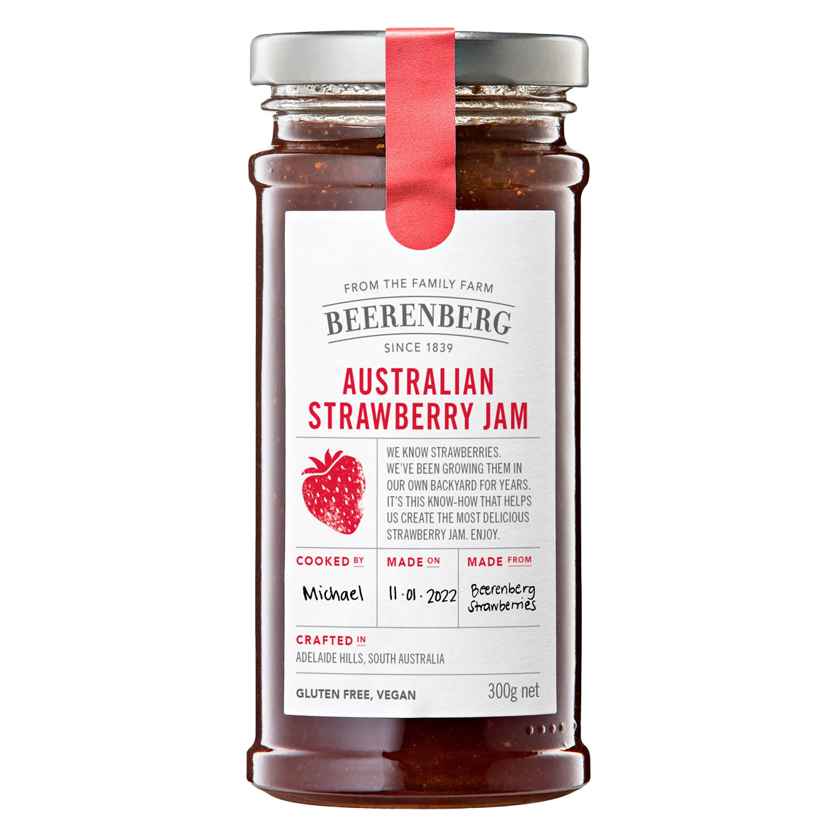 BEERENBERG Australian Strawberry Jam 300g