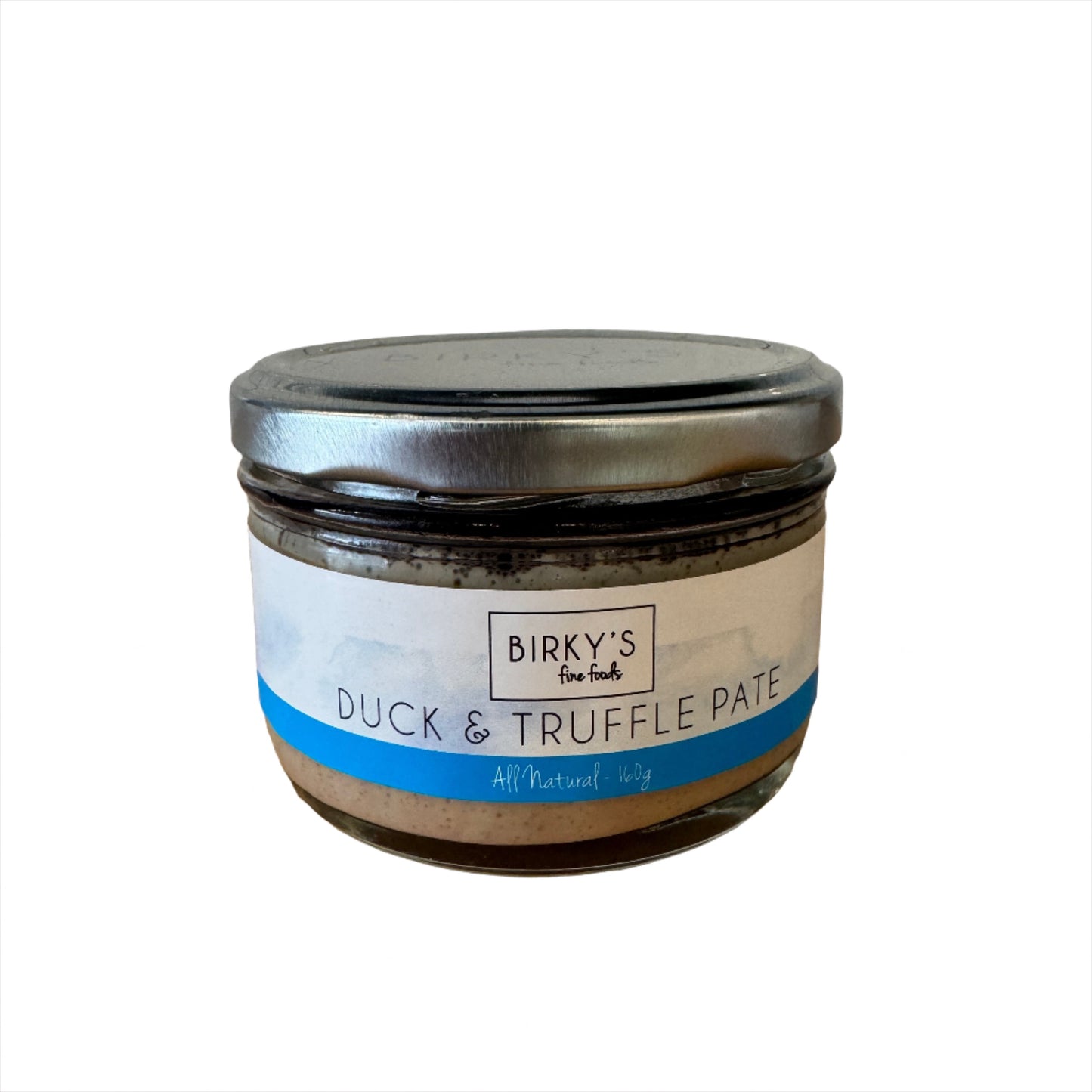 Birky’s Fine Foods Duck & Truffle Pâté Jar Front
