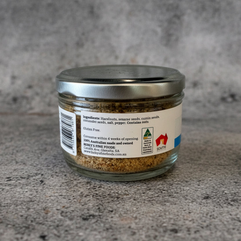 Birky’s Fine Foods Dukkah Jar Back