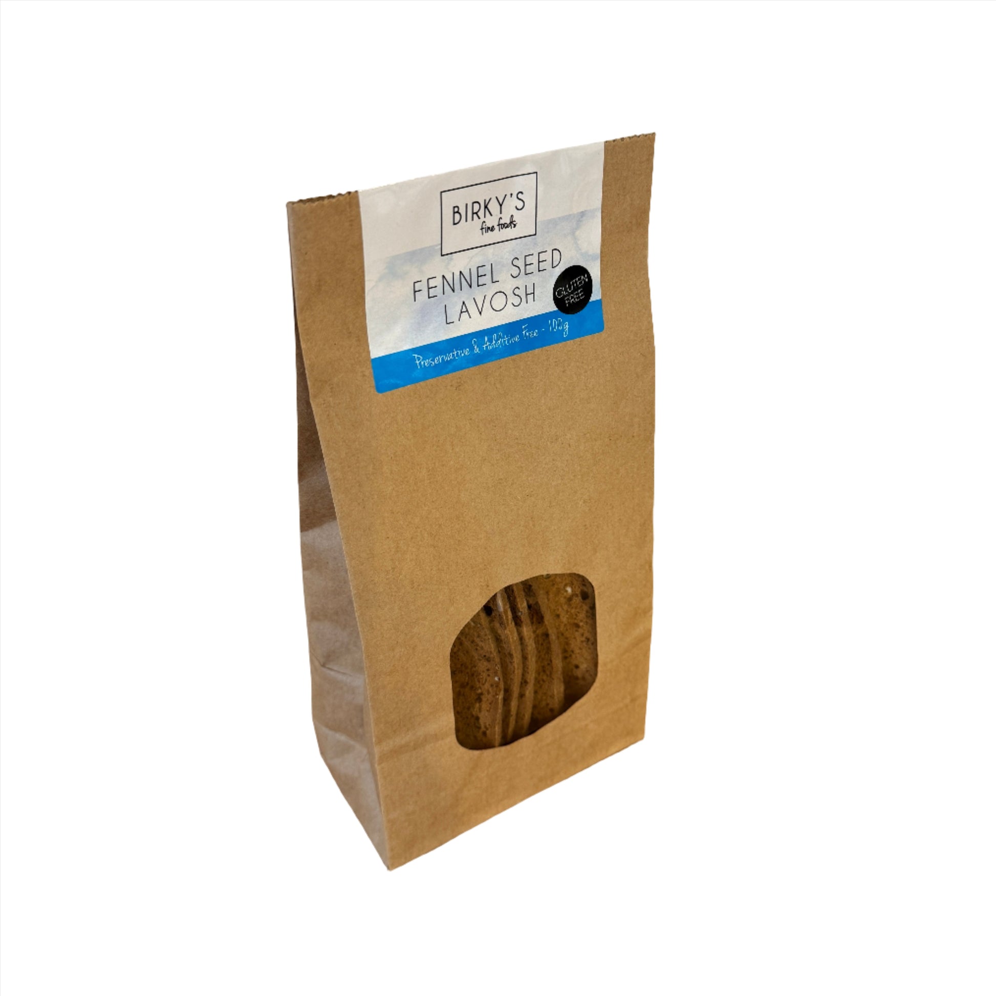 Birky's Fine Foods Gluten Free Fennel Seed Lavosh Packet