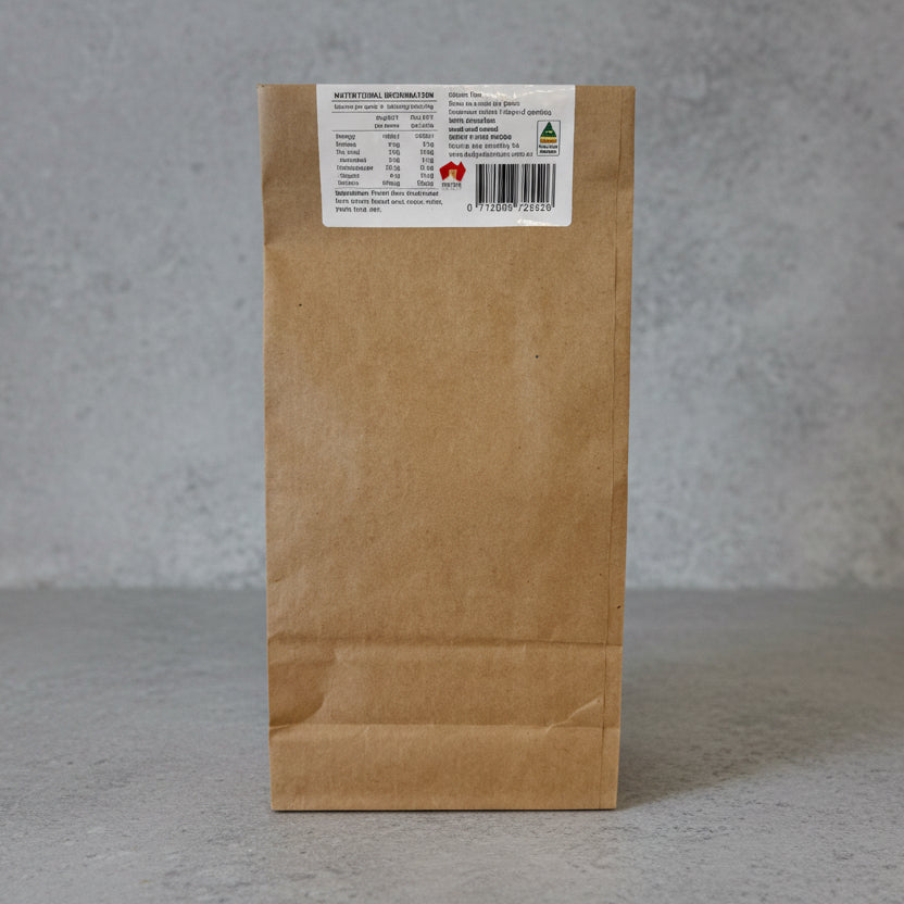 Birky's Fine Foods Gluten Free Fennel Seed Lavosh Packet Back