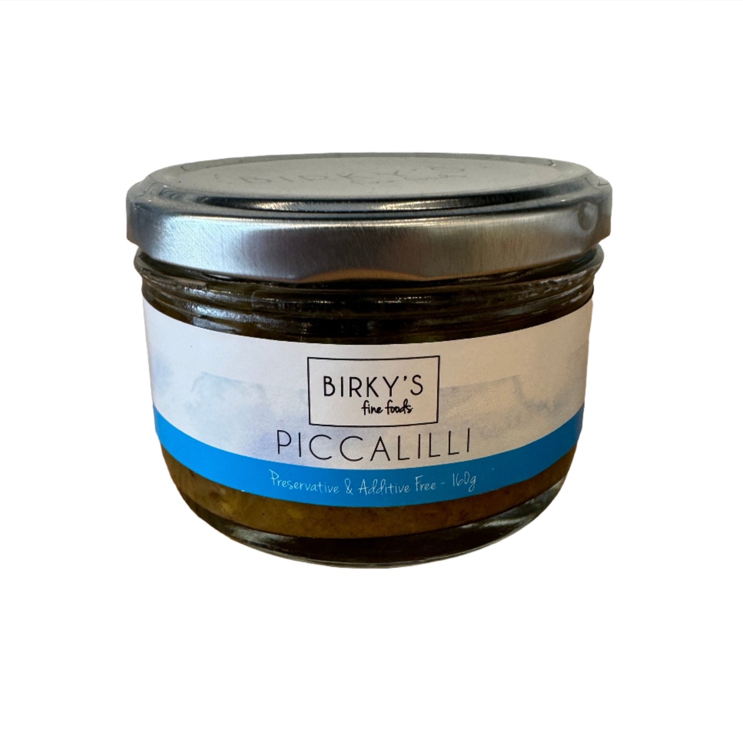 Birky’s Fine Foods Piccalilli Jar Front