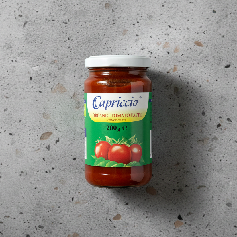Capricco Organic Tomato Paste Jar 200g