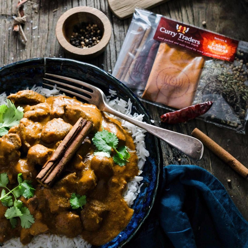 Curry Traders Lamb Madras Curry Spice Kit Image