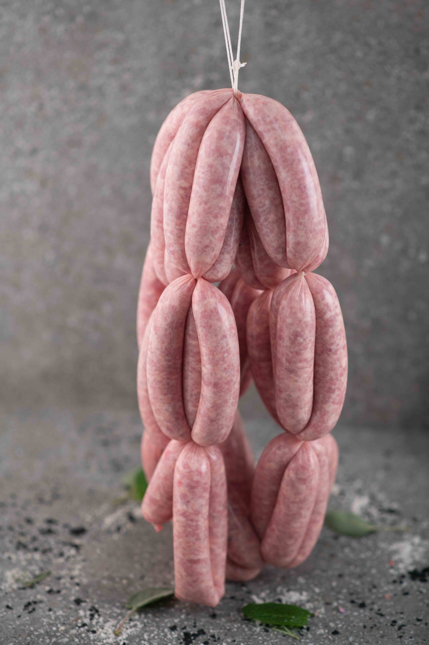 猪肉和小牛肉英式香肠