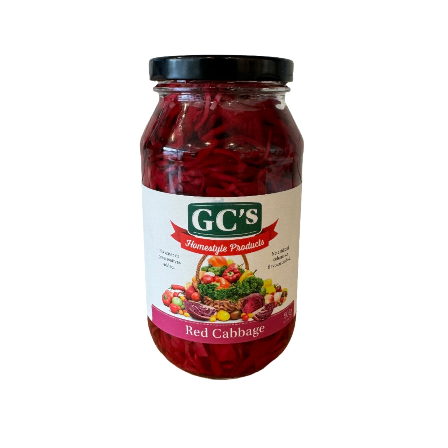 GC's Home style products red cabbage jar 500g