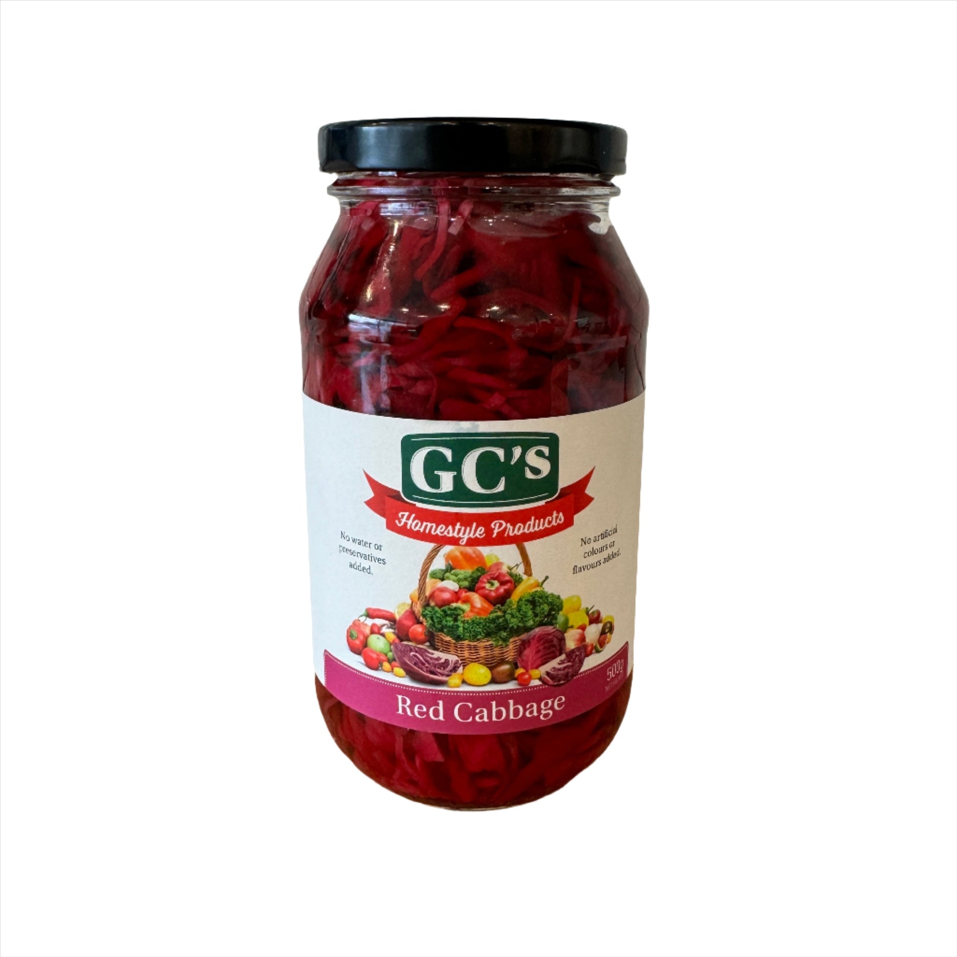 GC's Home style products red cabbage jar 500g