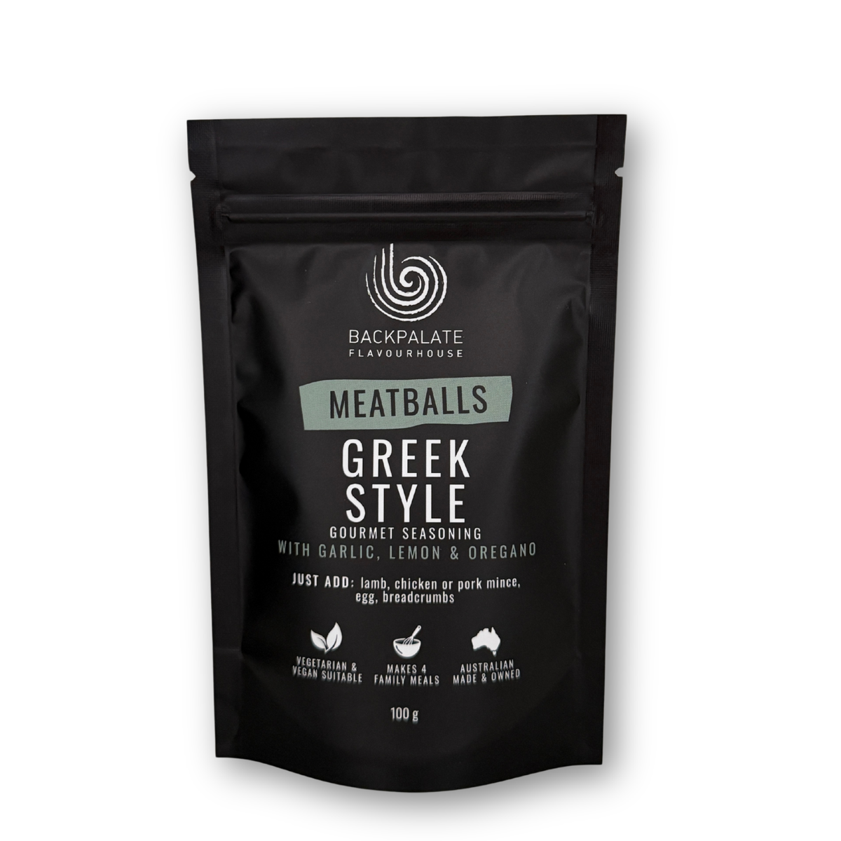 BACKPALATE Greek Gourmet Seasoning 100g