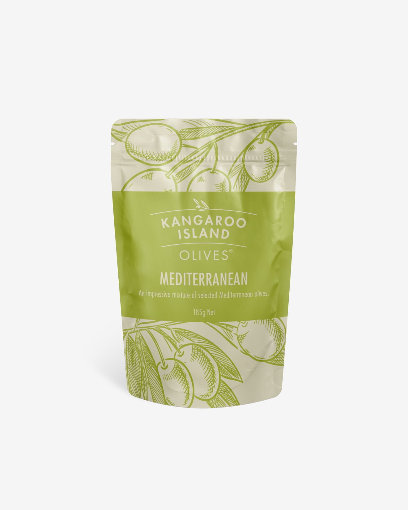 Kangaroo Island Olives Mediterranean 185g Pouch