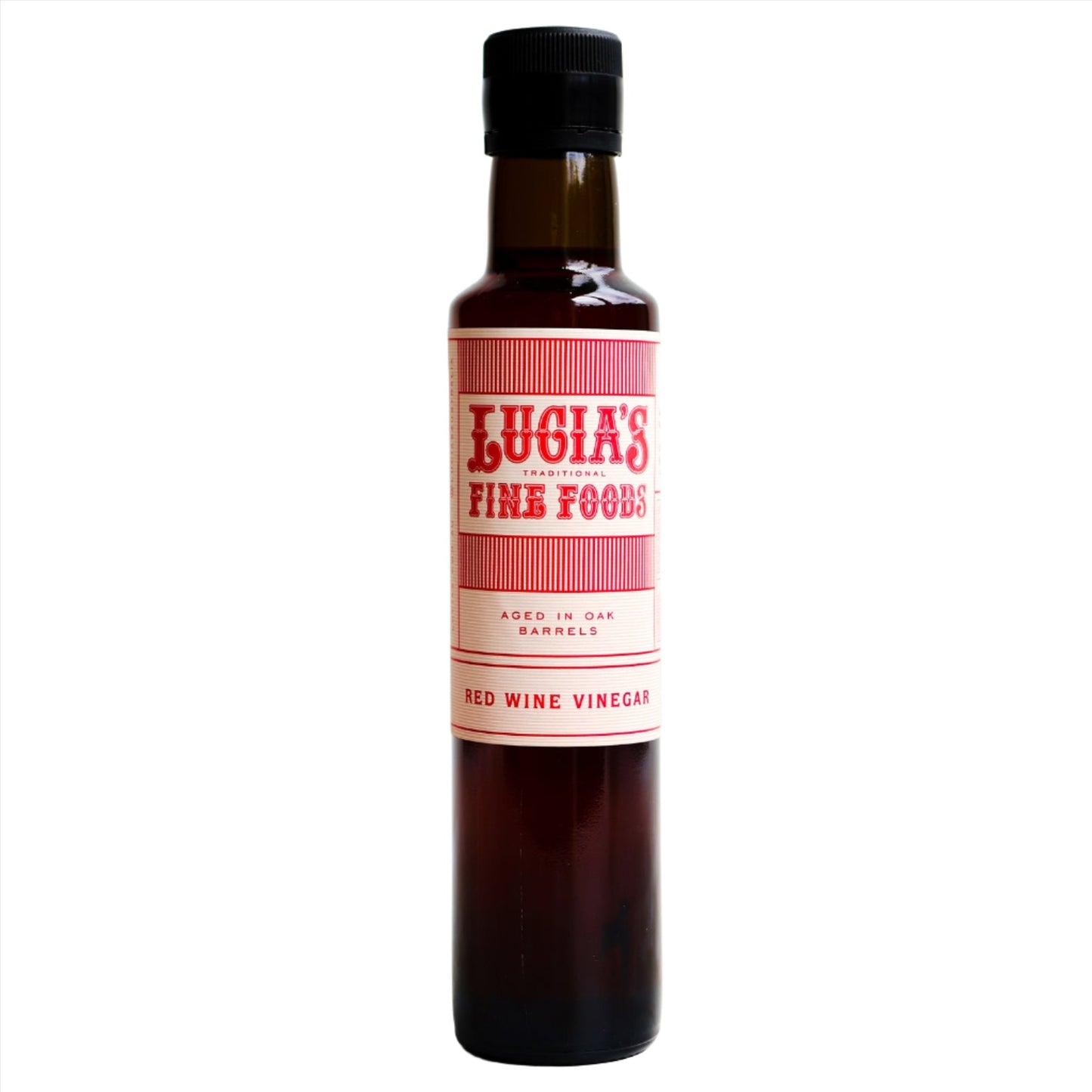 Lucia's Fine Foods Australia Red Wine Vinegar Bottle