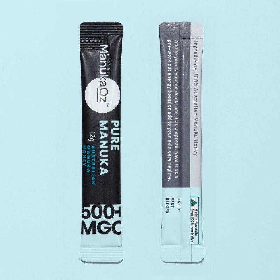 Manuka Oz Pure Range 500+ MGO Sachet