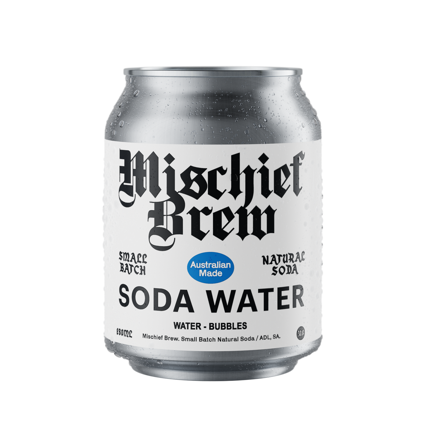 MISCHIEF BREW Soda Water 250mL Can
