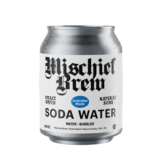 MISCHIEF BREW Soda Water 250mL Can