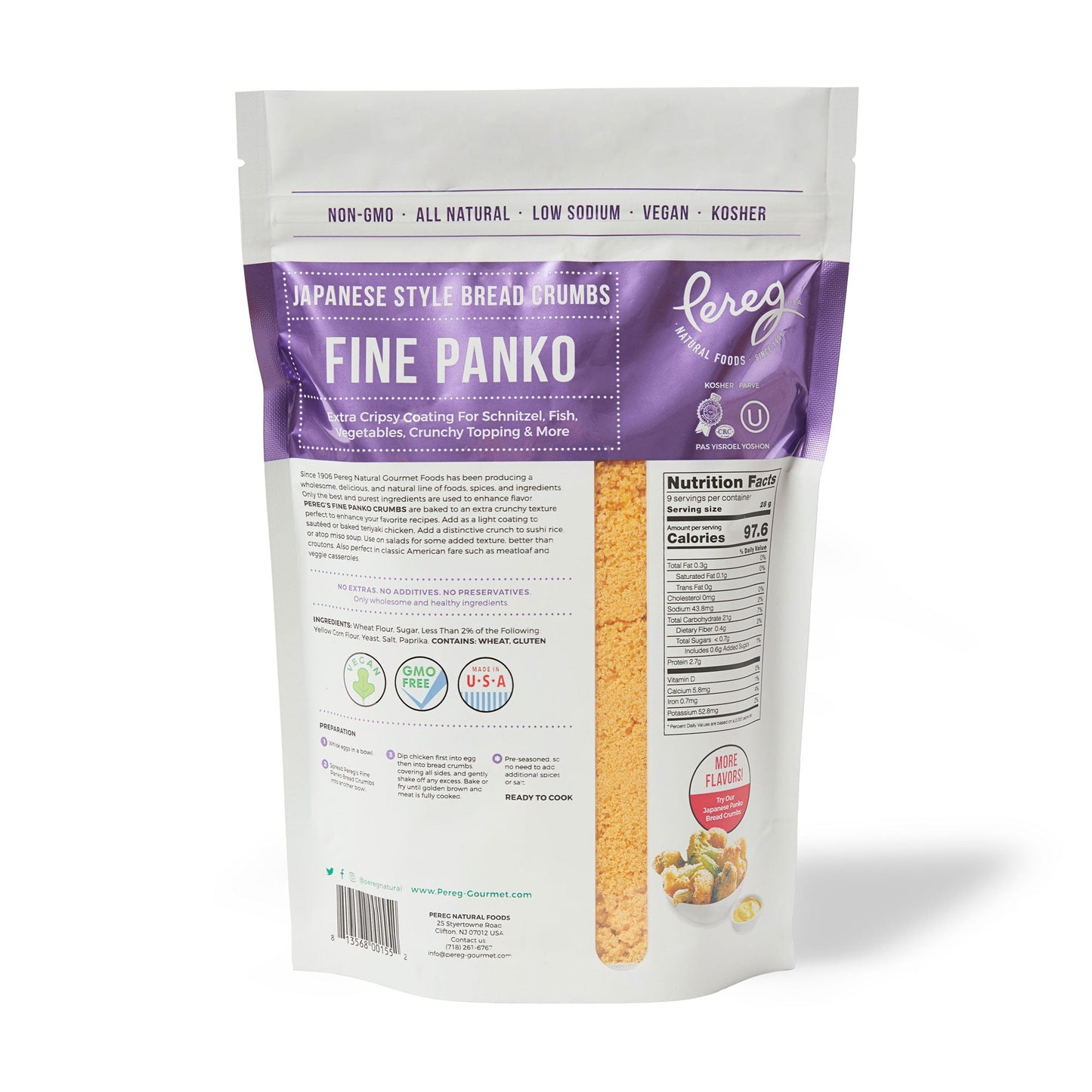 PEREG 特细日式 Panko 面包屑 255g