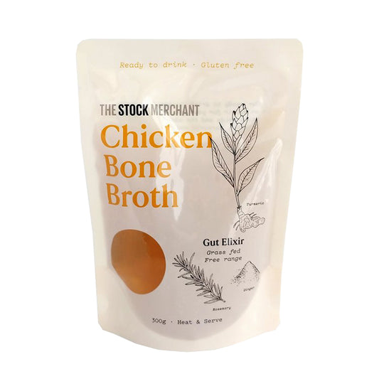 The Stock Merchant Chicken Bone Broth Pouch 300g