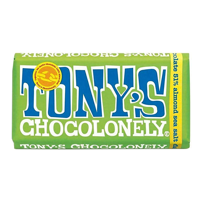 TONY'S CHOCOLONELY 黑杏仁海盐 51% 180g