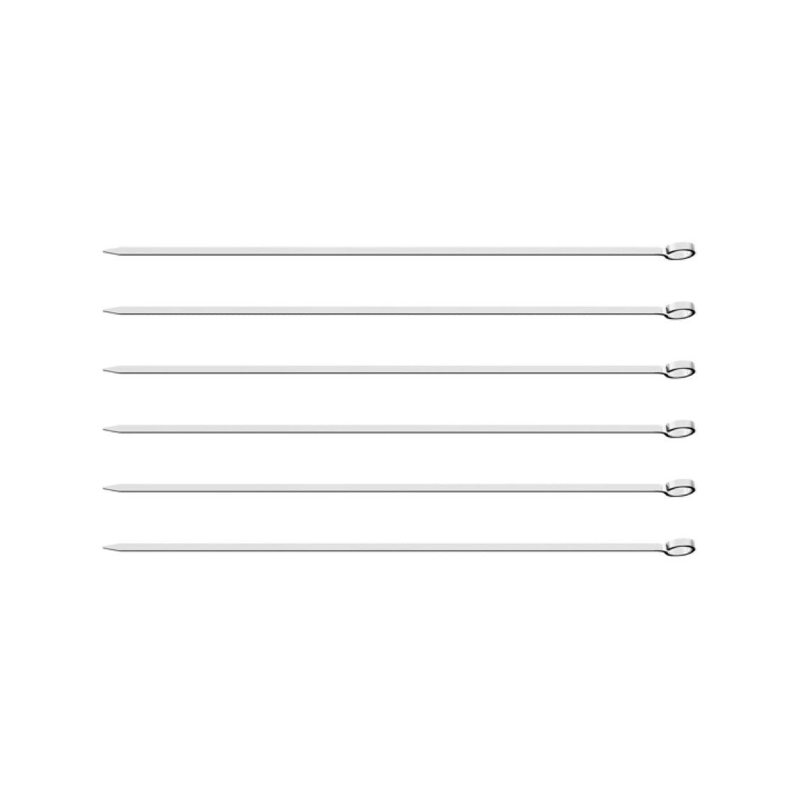 TRAMONTINA Churrasco 6 Piece Skewer Set 30cm