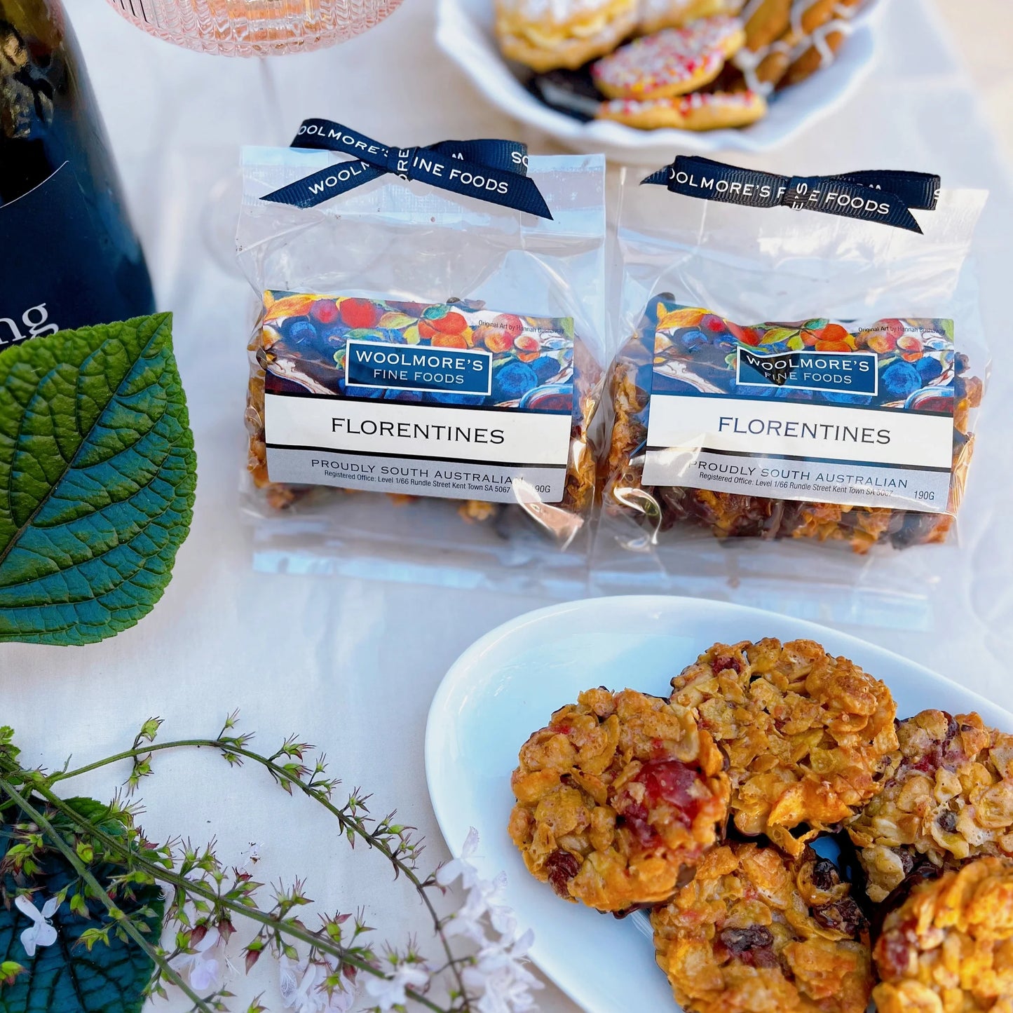 Woolmores Fine Foods Florentines packet Image