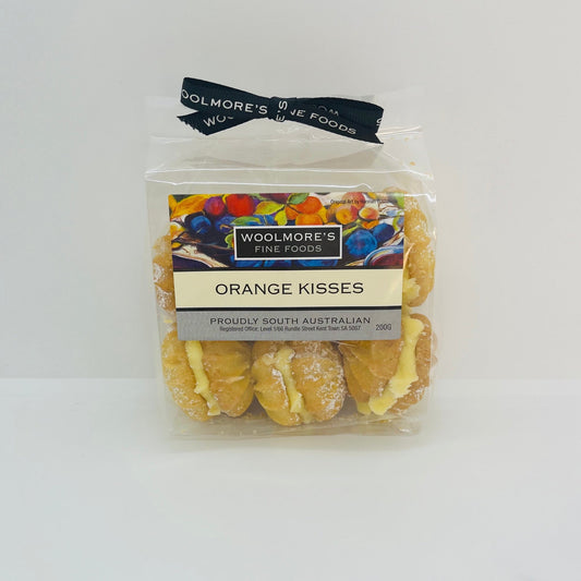 Woolmores Fine Foods Orange Kisses packet