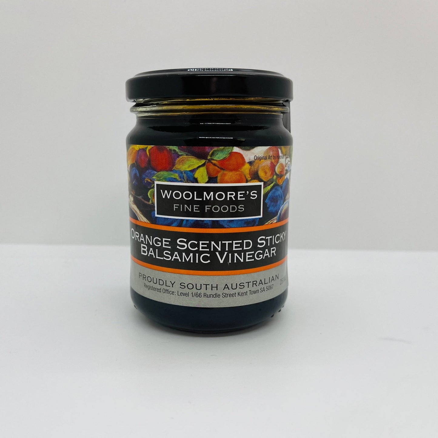 Woolmore's Fine Foods Orange Scented Sticky Balsamic Vinegar Jar