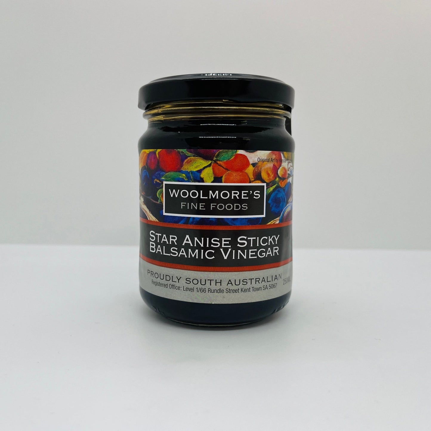 Woolmore's Fine Foods Star Anise Sticky Balsamic Vinegar Jar