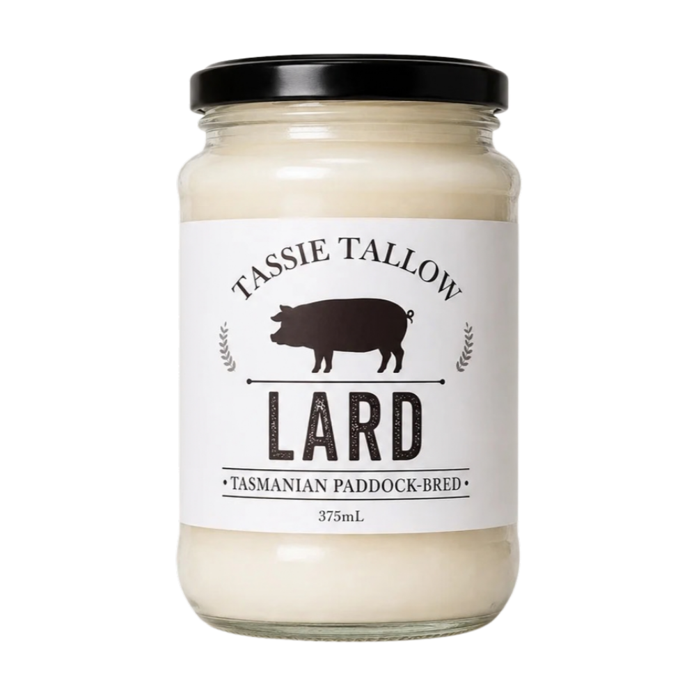 Tassie Tallow Lard 500mL jar