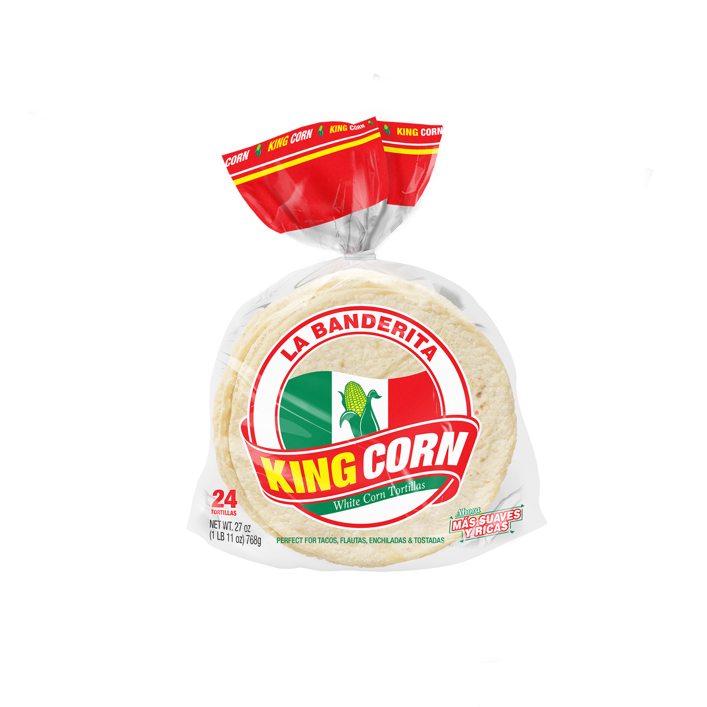 LA BANDARITA King Corn Tortilla 640g