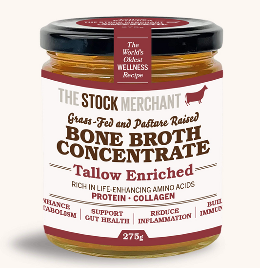 THE STOCK MERCHANT Bone Broth Concentrate - Tallow Enriched 275g