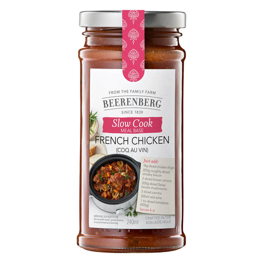 BEERENBERG French Chicken (Coq Au Vin) Slow Cook Meal Base 240mL