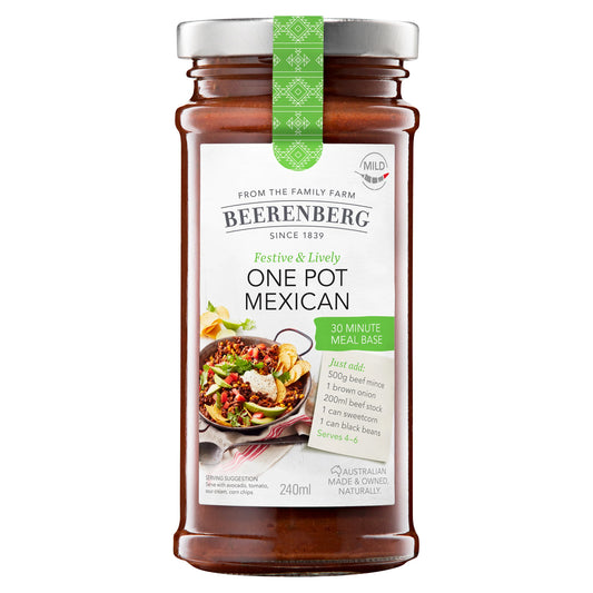 BEERENBERG One Pot Mexican 30 Minute Meal Base 240mL