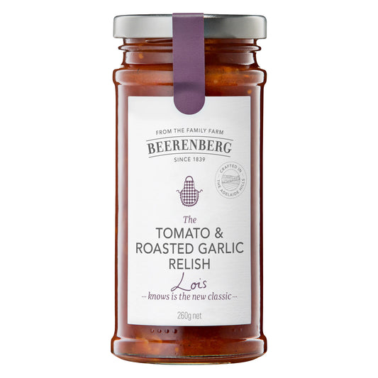 BEERENBERG Tomato & Roasted Garlic Relish 260g