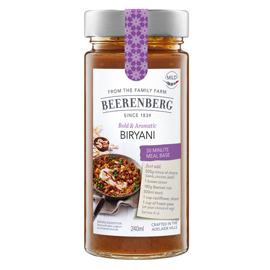 Beerenberg Biryani 30 Minute Meal Base Jar 240mL