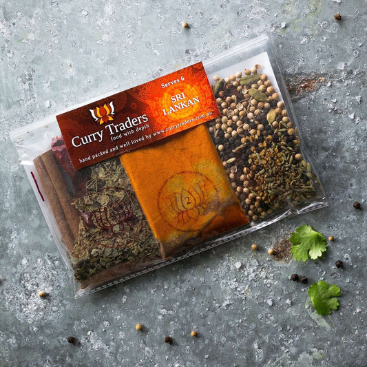 Curry Traders Sri Lankan Curry Spice Kit Pack