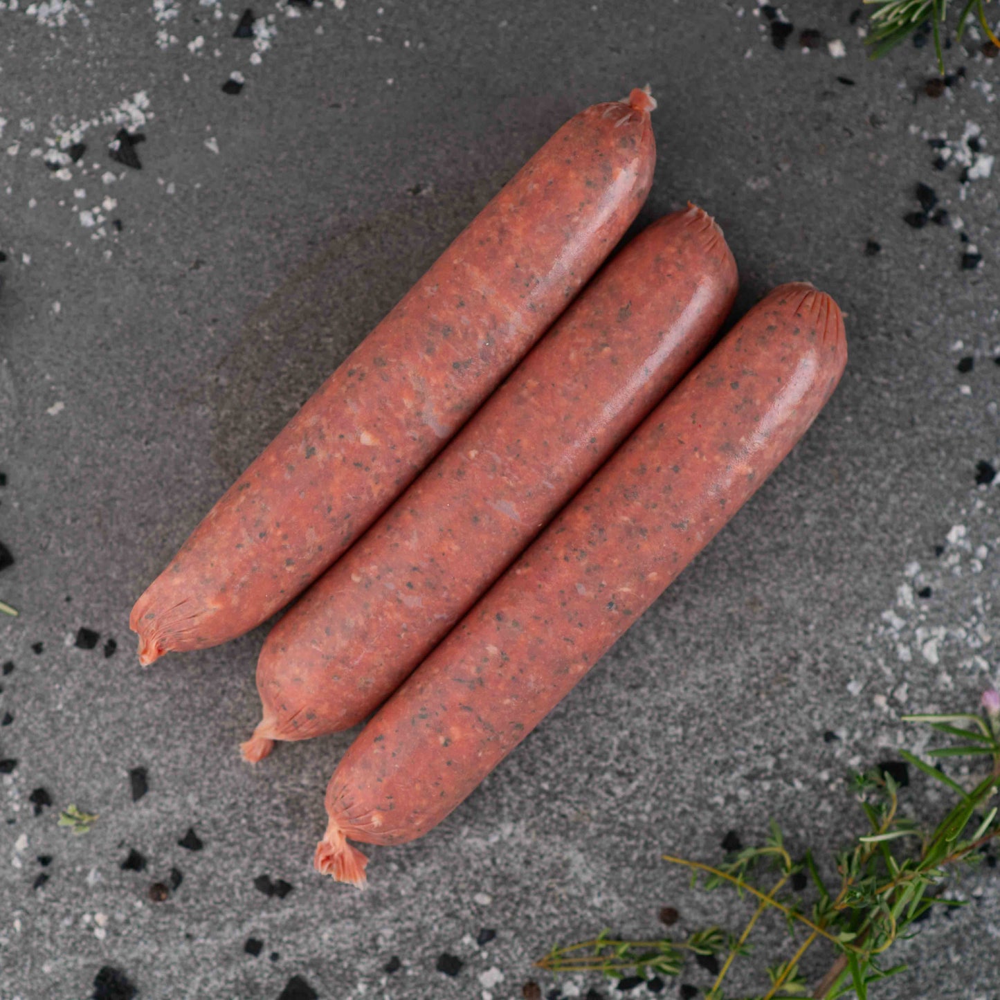 BEEF Basil & Tomato Sausages