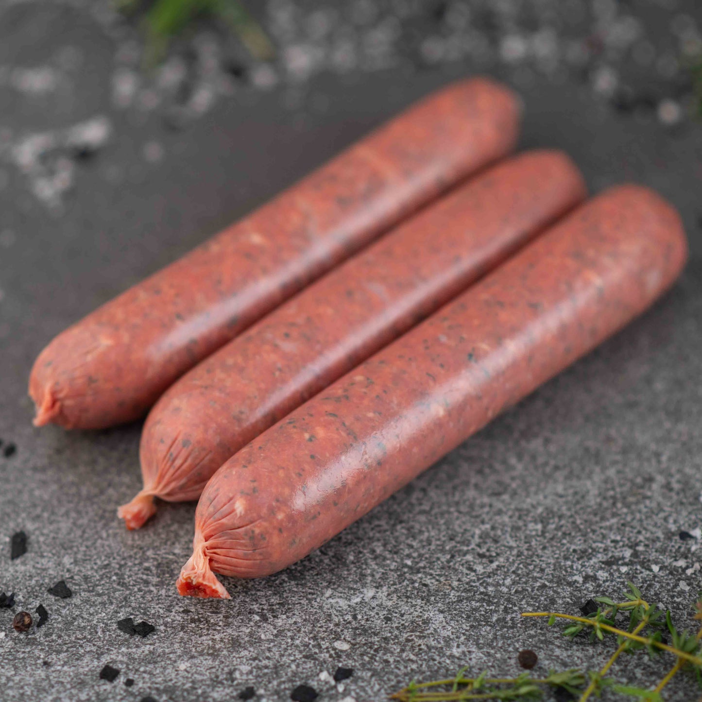 BEEF Basil & Tomato Sausages