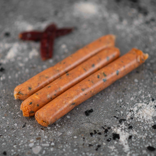 FREE RANGE CHICKEN Mild Chilli & Spinach Sausages