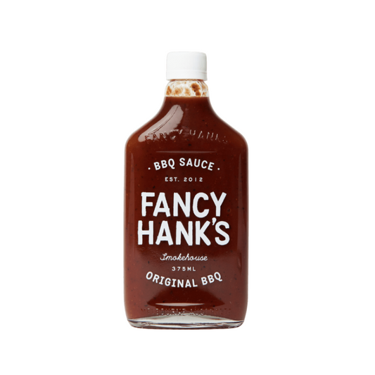 Fancy Hank's Original BBQ Sauce Bottle 375ml