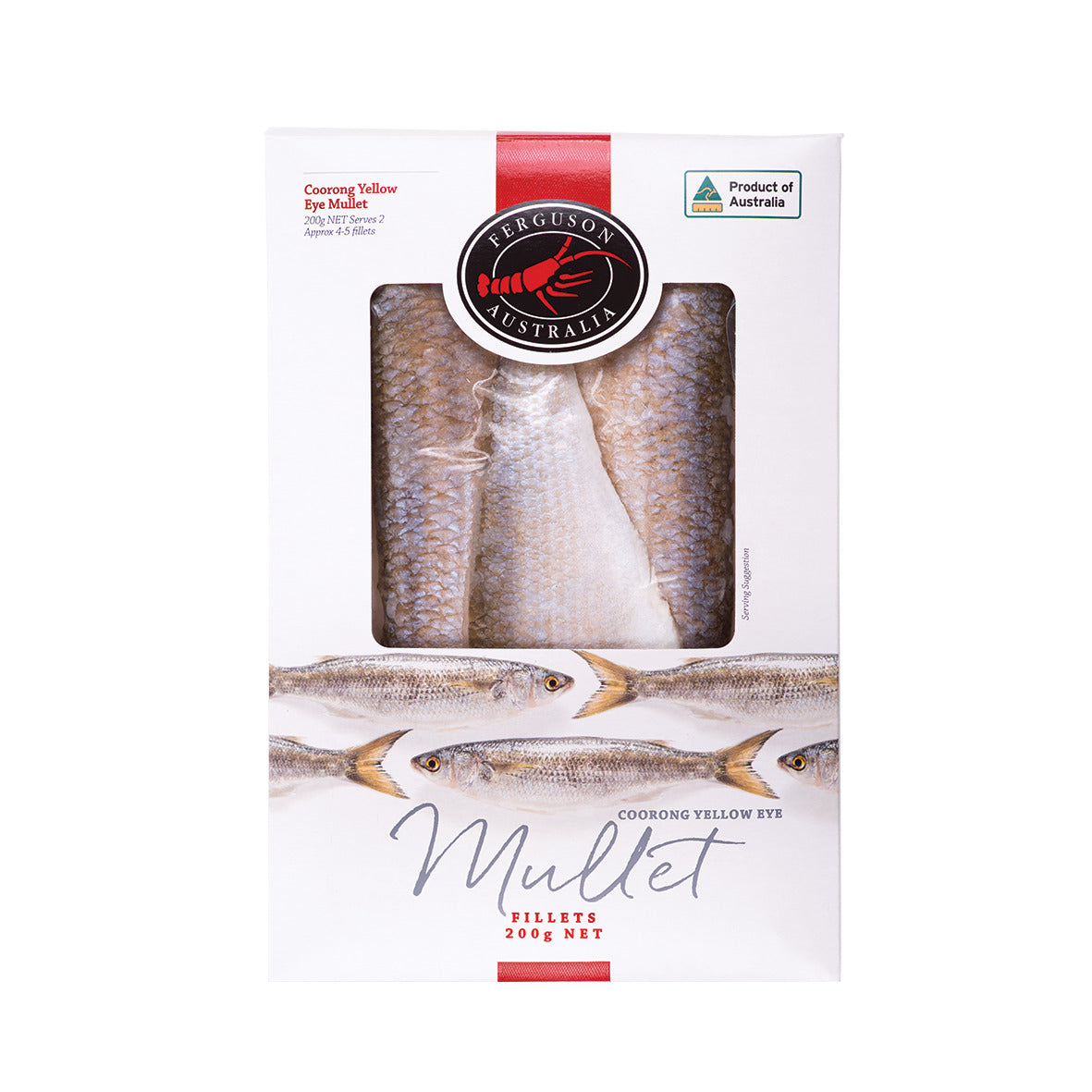 FERGUSON AUSTRALIA Coorong Mullet Fillets 200g