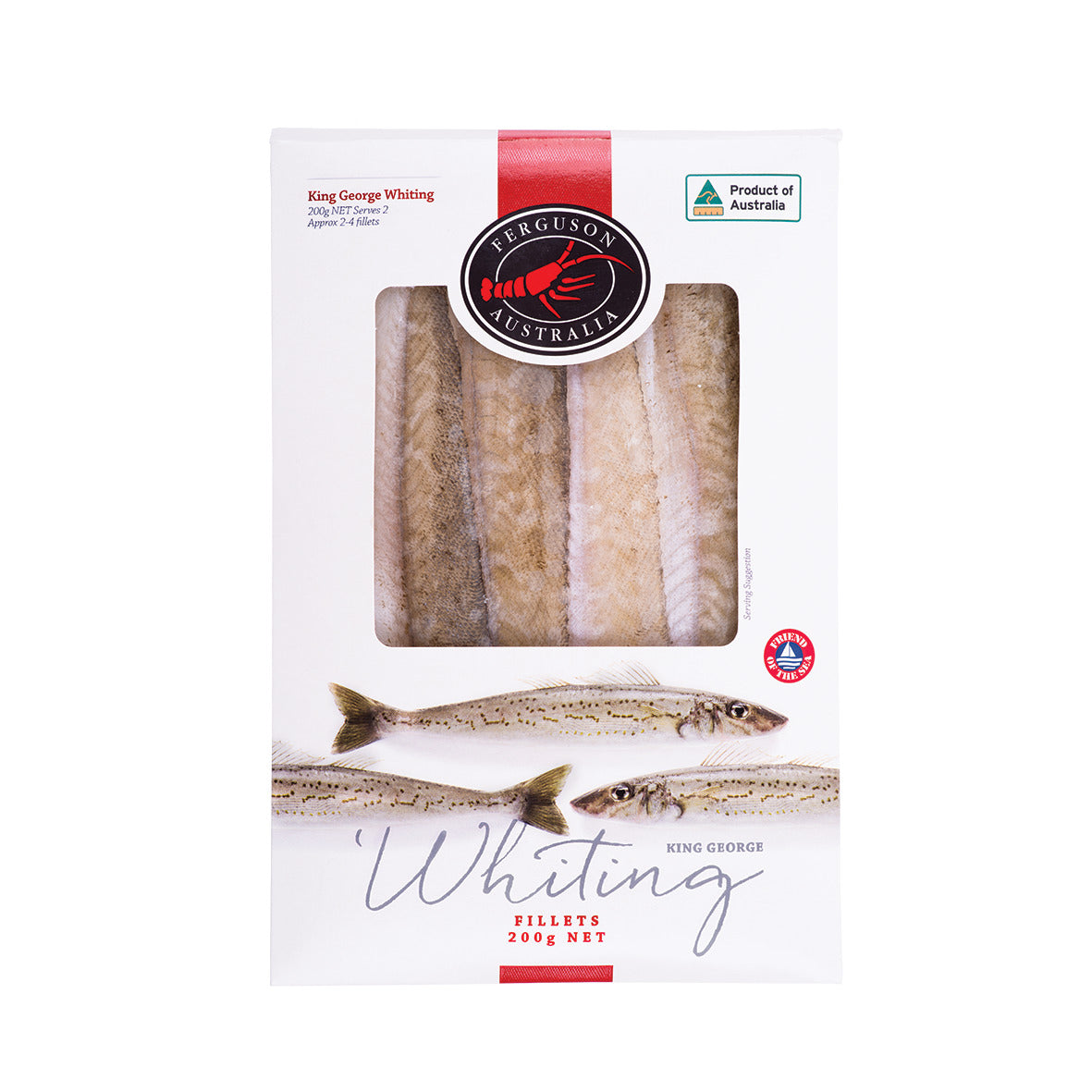 FERGUSON AUSTRALIA King George Whiting Fillets 200g