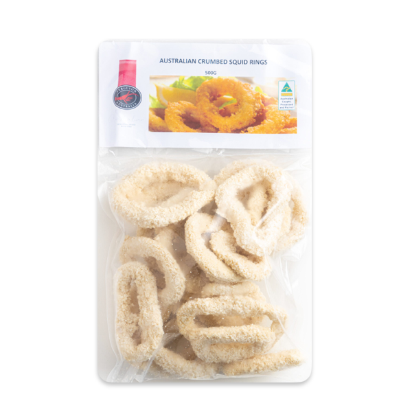 FERGUSON AUSTRALIA Crumbed Arrow Squid Rings 500g