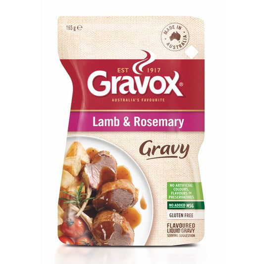 Gravox Lamb & Rosemary Liquid Gravy 165g Pouch