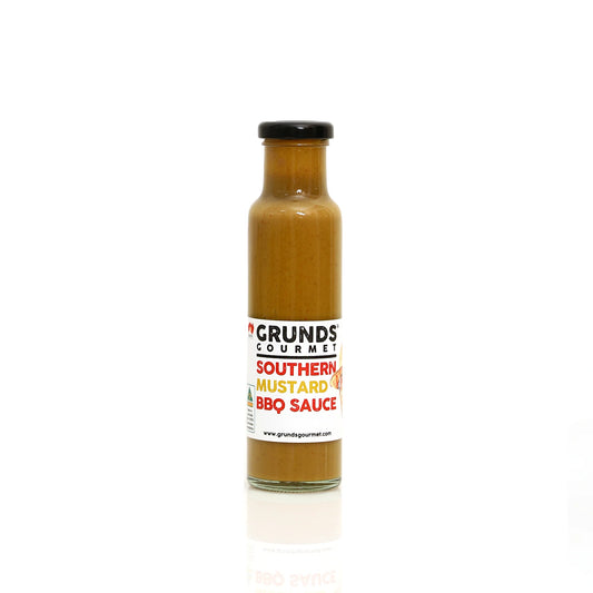 GRUNDS Gourmet Southern Mustard BBQ Sauce Bottle