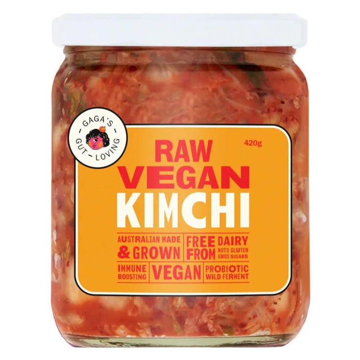 Gaga's Gut Loving Raw Vegan Kimchi 420g