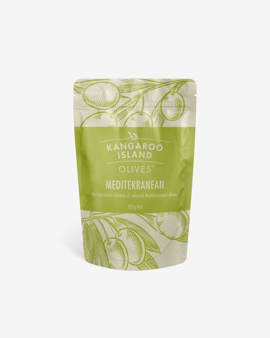 Kangaroo Island Olives Mediterranean 185g Pouch