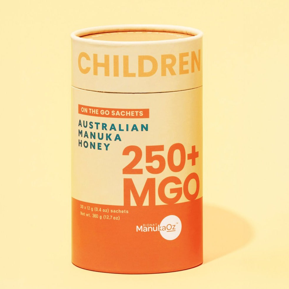 Manuka Oz Botanicals Range Children's Blend 250+ MGO Box