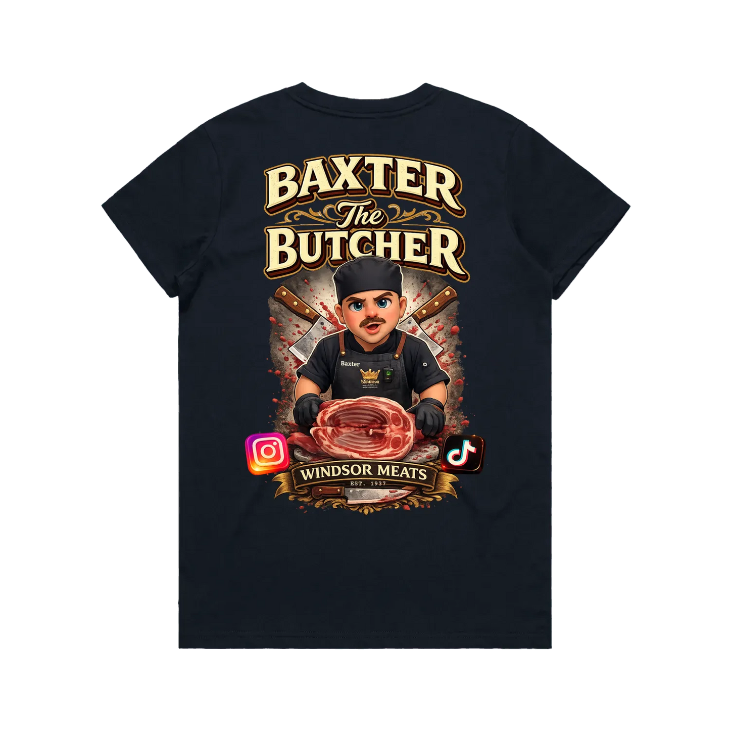 Baxter The Butcher Women's Tee