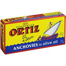 Ortiz Anchovies in Olive Oil Tin