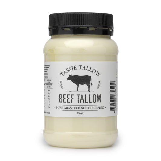 TASSIE TALLOW Beef Tallow 500mL