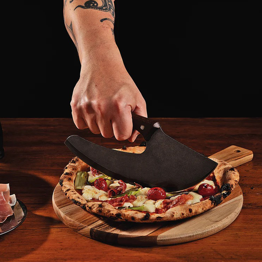 TRAMONTINA Churrasco Black Multipurpose Cleaver 10 inch